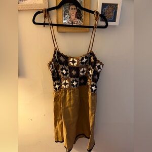 ZaraBohemian Crochet Dress